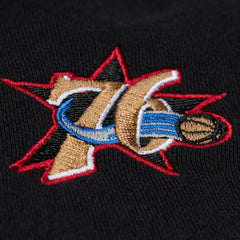 Philadelphia 76ers Hardwood Classics Originals Collection 2000-2001 Team Roster Fleece Hoodie - Black for sale