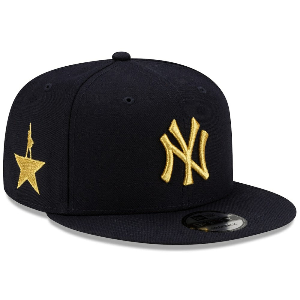 New York Yankees x Hamilton Unisex 9FIFTY Snapback Hat Navy