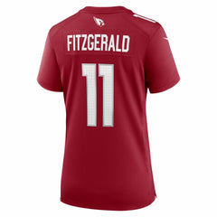 Larry Fitzgerald Arizona Cardinals Women's Team Retired Game Jersey - Cardinal on sale