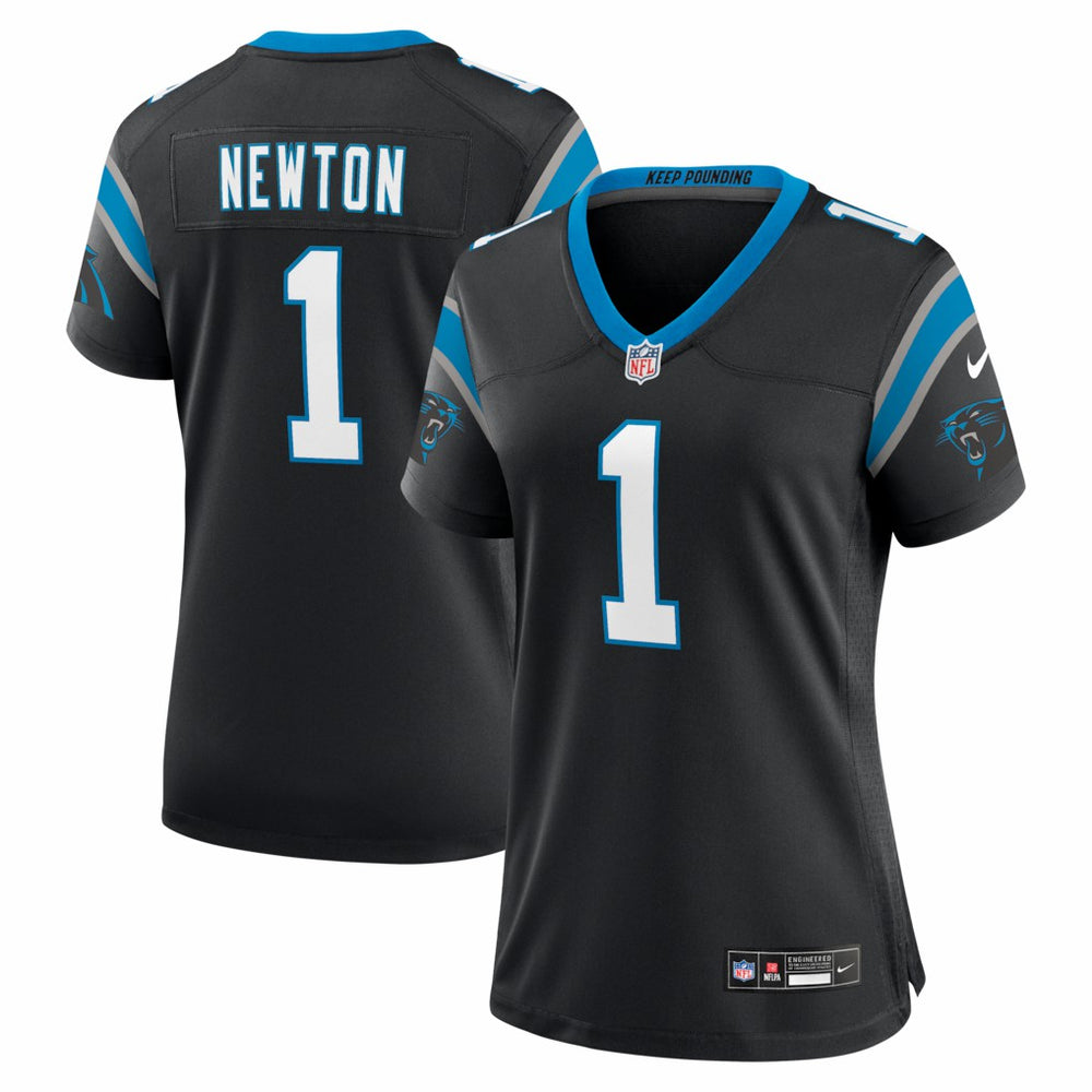 Cam Newton Carolina Panthers Women's Team Retired Game Jersey - Black online