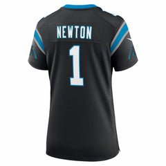 Cam Newton Carolina Panthers Women's Team Retired Game Jersey - Black online