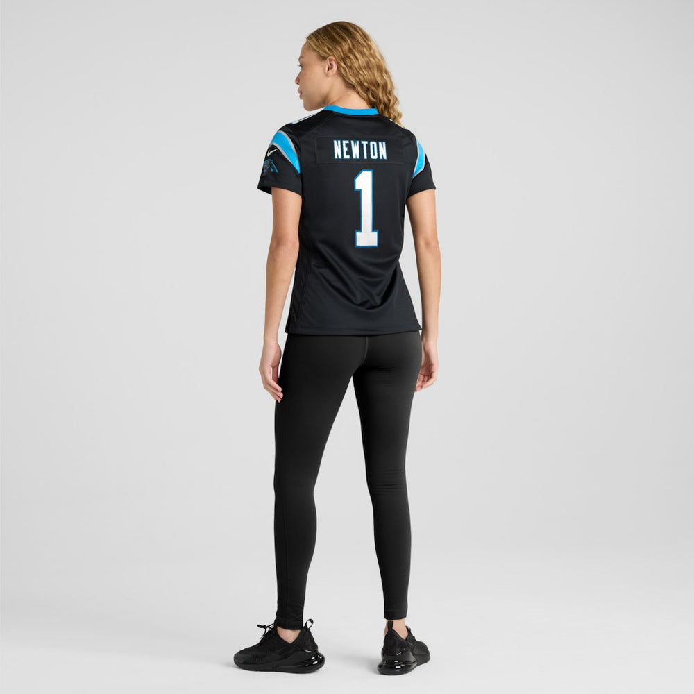 Cam Newton Carolina Panthers Women's Team Retired Game Jersey - Black online