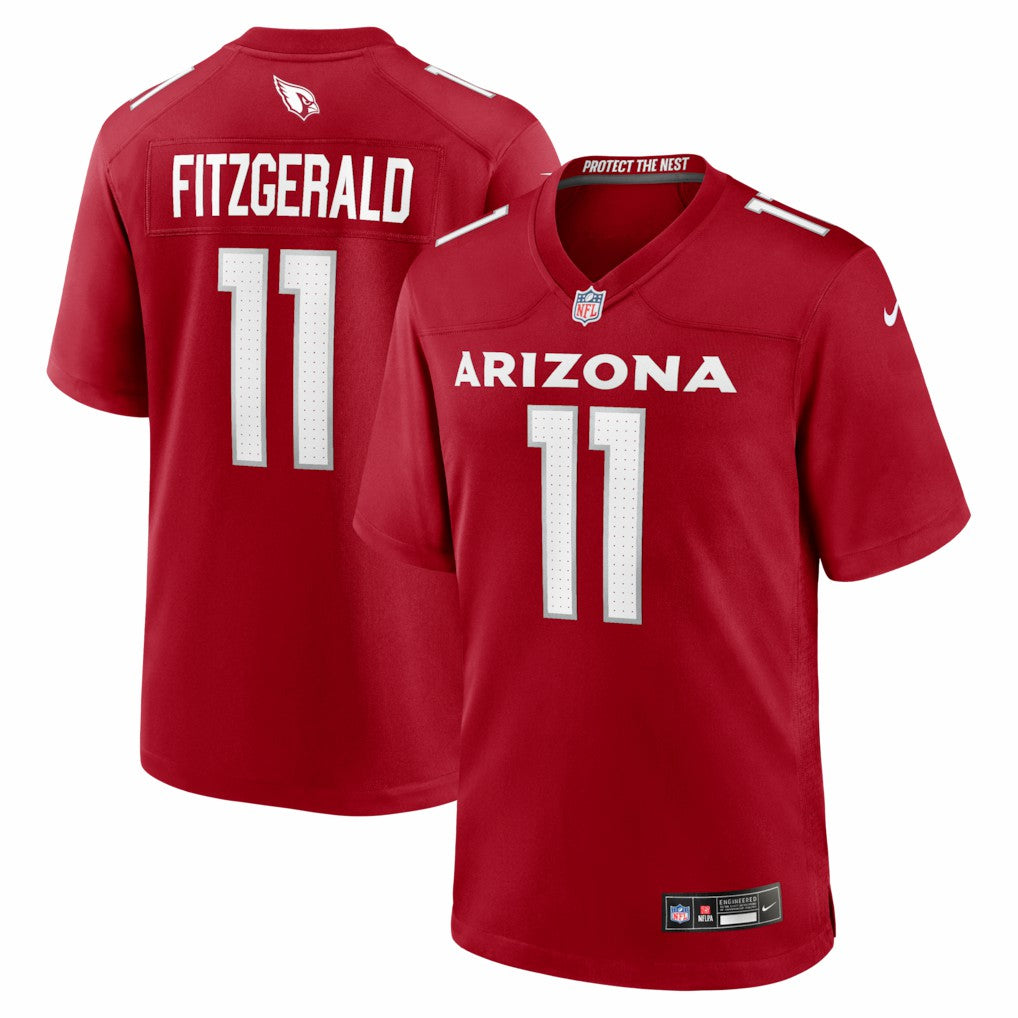 Larry Fitzgerald Arizona Cardinals Team Retired Game Jersey - Cardinal on sale