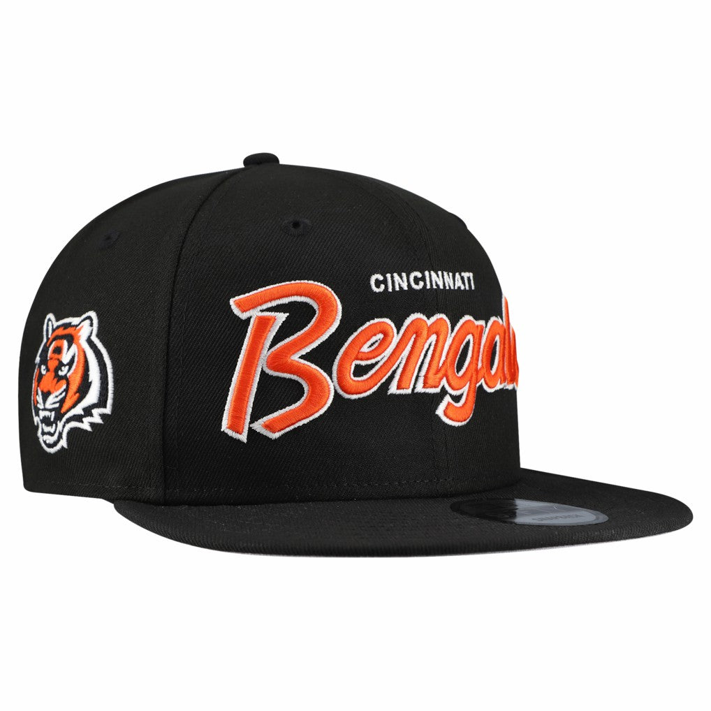 Cincinnati Bengals New Era Main Script 9FIFTY Snapback Hat - Kelly Green on sale