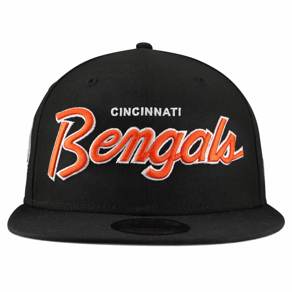Cincinnati Bengals New Era Main Script 9FIFTY Snapback Hat - Kelly Green on sale