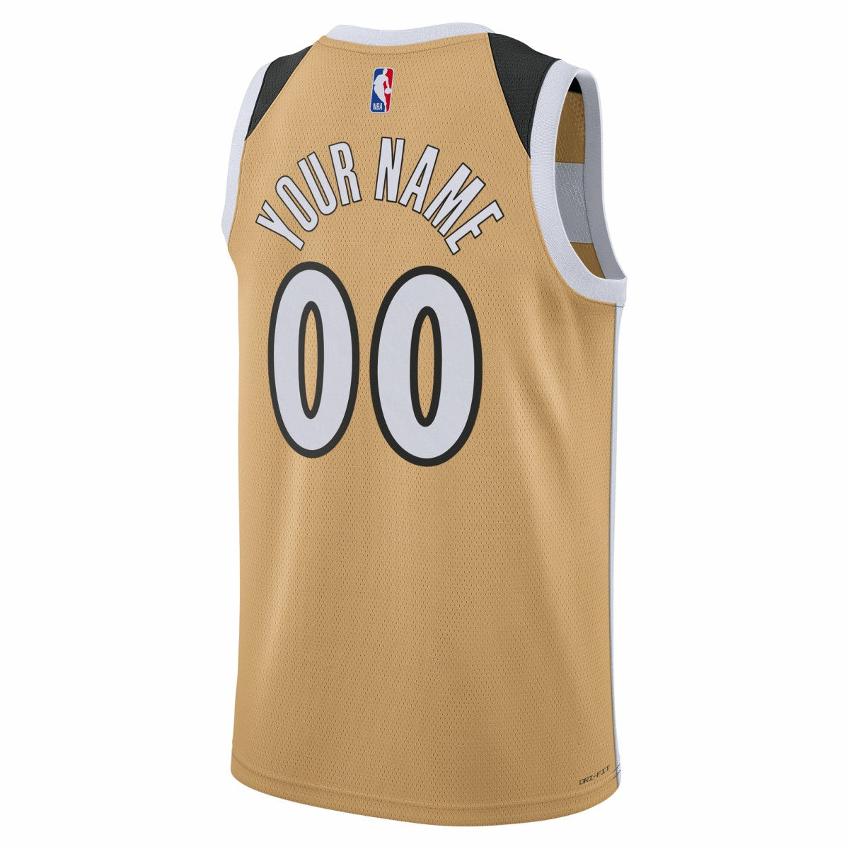 Washington Wizards Unisex 2025/26 City Edition Swingman Custom Jersey - Gold on sale