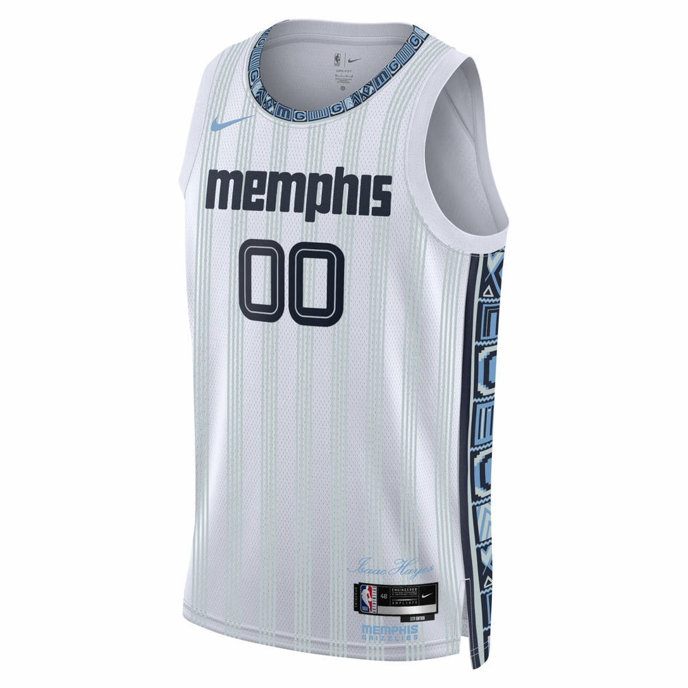 Memphis Grizzlies Unisex 2025/26 City Edition Swingman Custom Jersey - White cheap