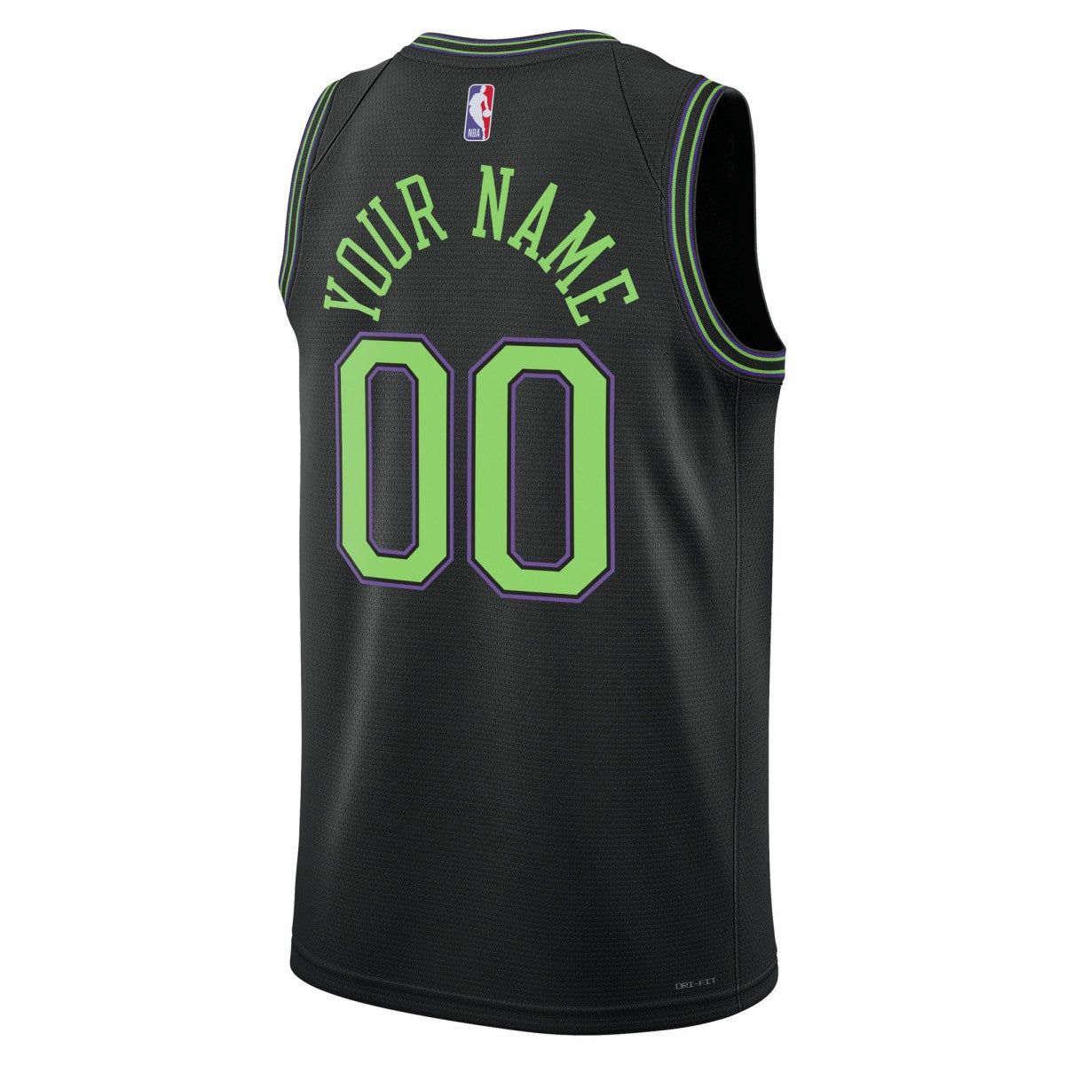 New Orleans Pelicans Unisex 2025/26 City Edition Swingman Custom Jersey - Black online