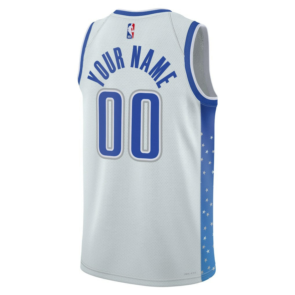 Orlando Magic Unisex 2025/26 City Edition Swingman Custom Jersey - Silver on sale