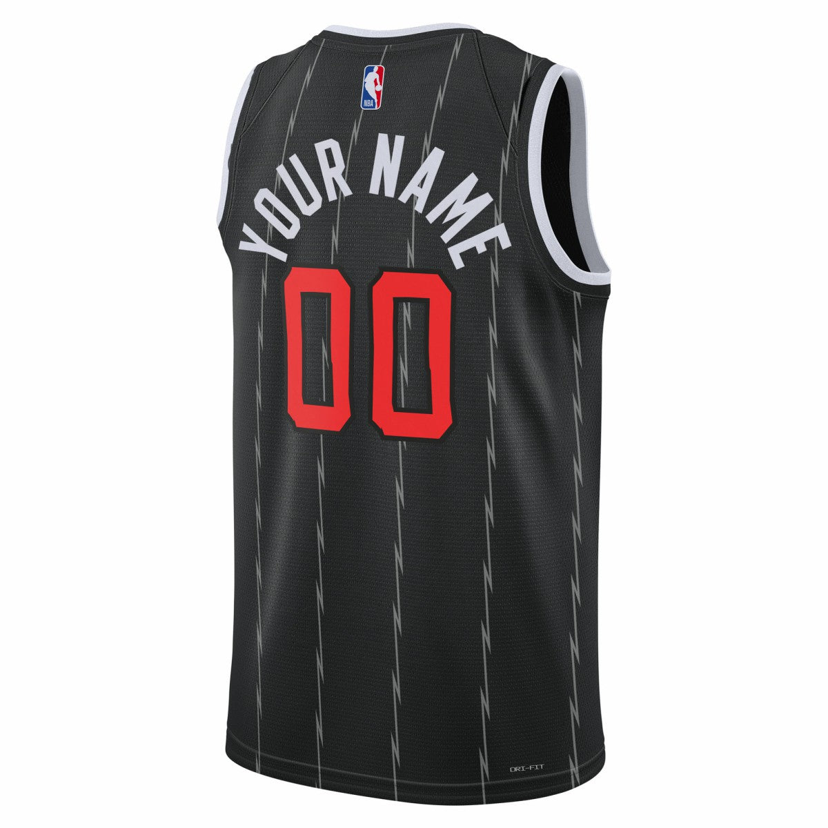 Toronto Raptors Unisex 2025/26 City Edition Swingman Custom Jersey - Black discount