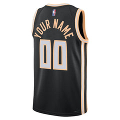 Atlanta Hawks Unisex 2025/26 City Edition Swingman Custom Jersey - Black online