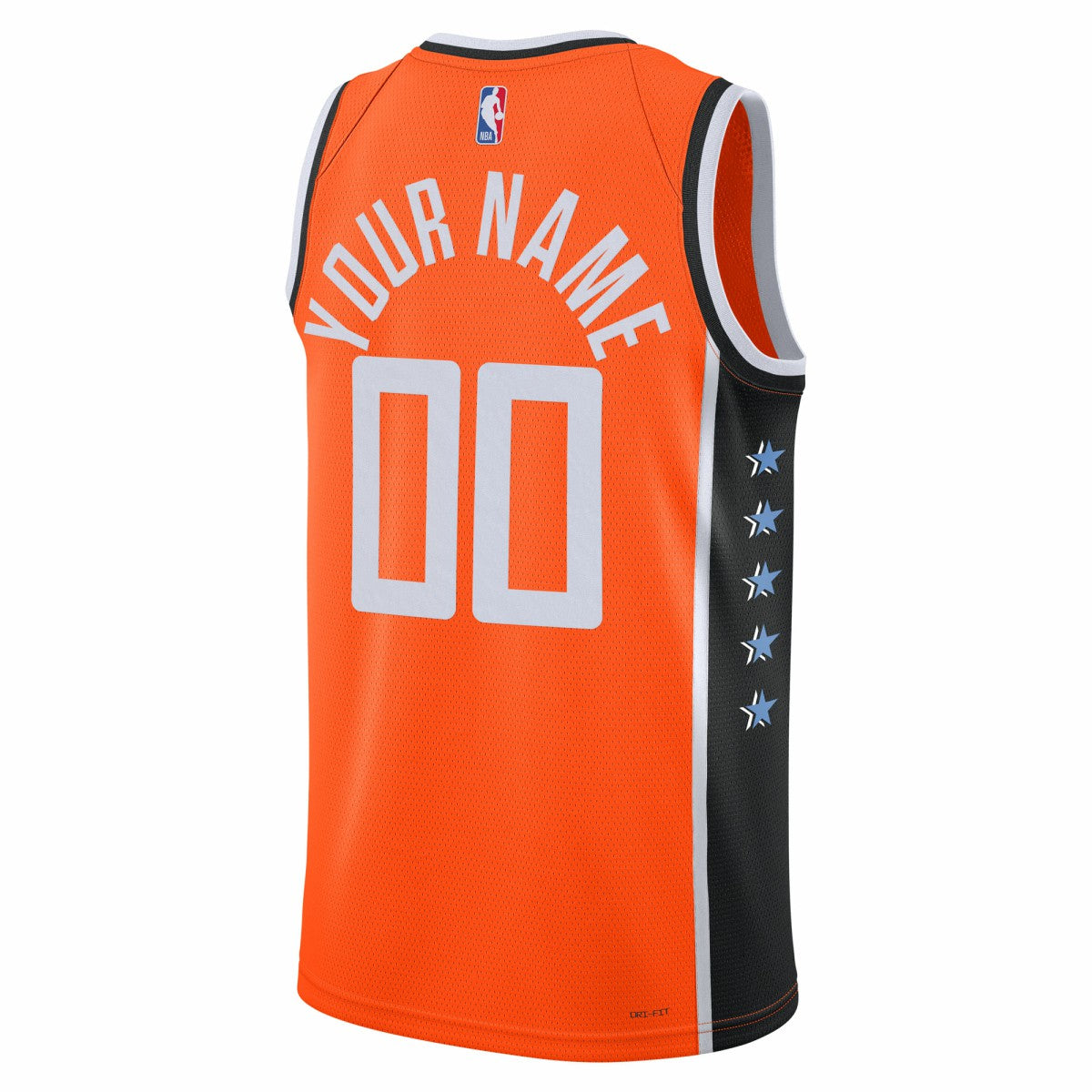 LA Clippers Unisex 2025/26 City Edition Swingman Custom Jersey - Orange for sale