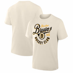 Boston Bruins Legacy T-Shirt - Cream T-shirts