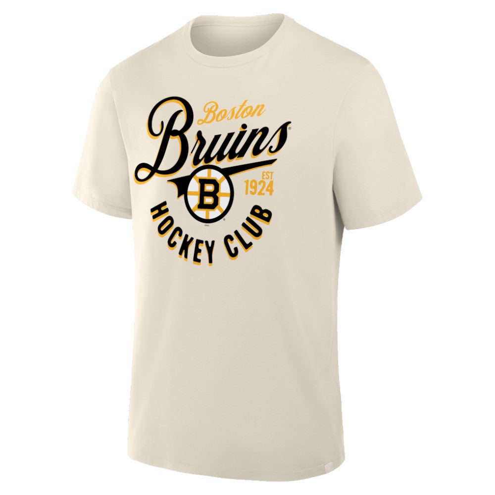 Boston Bruins Legacy T-Shirt - Cream T-shirts
