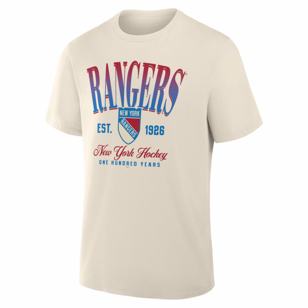 New York Rangers Alternate Legacy T-Shirt - Cream T-shirts