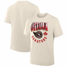 Ottawa Senators Alternate Legacy T-Shirt - Cream T-shirts