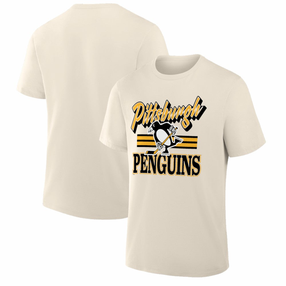 Pittsburgh Penguins Alternate Legacy T-Shirt - Cream T-shirts