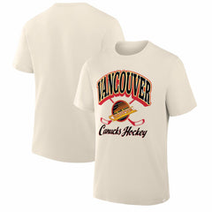 Vancouver Canucks Alternate Legacy T-Shirt - Cream T-shirts
