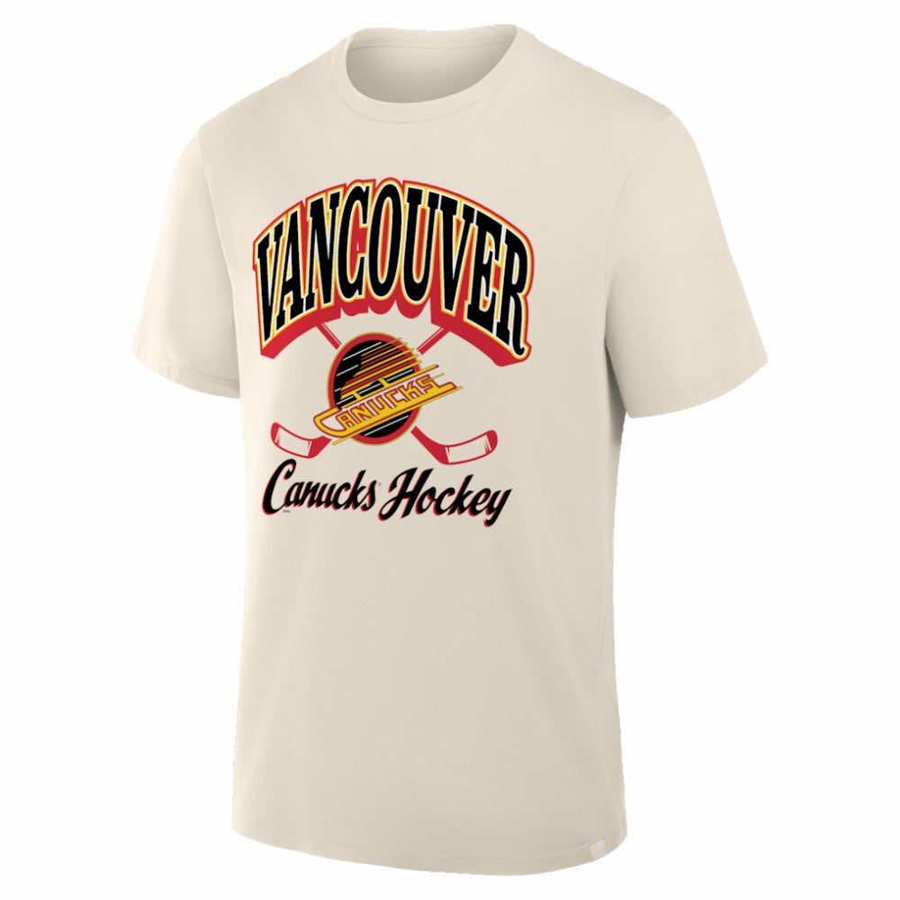 Vancouver Canucks Alternate Legacy T-Shirt - Cream T-shirts