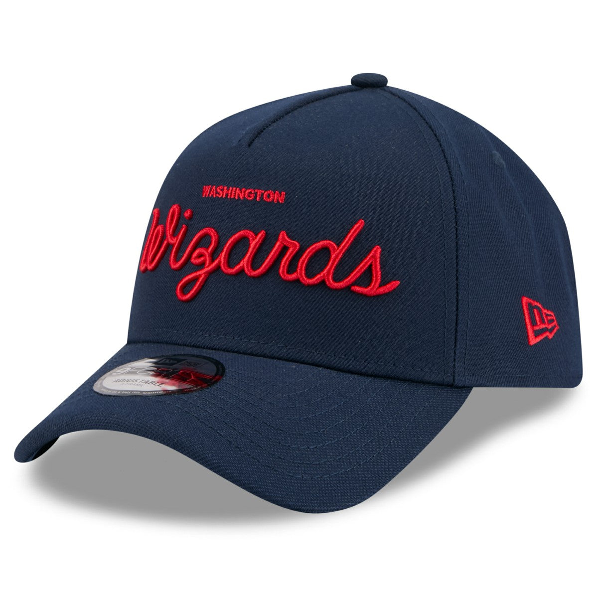 Washington Wizards x Malbon Golf Unisex 9FORTY A-Frame Adjustable Hat - Navy discount