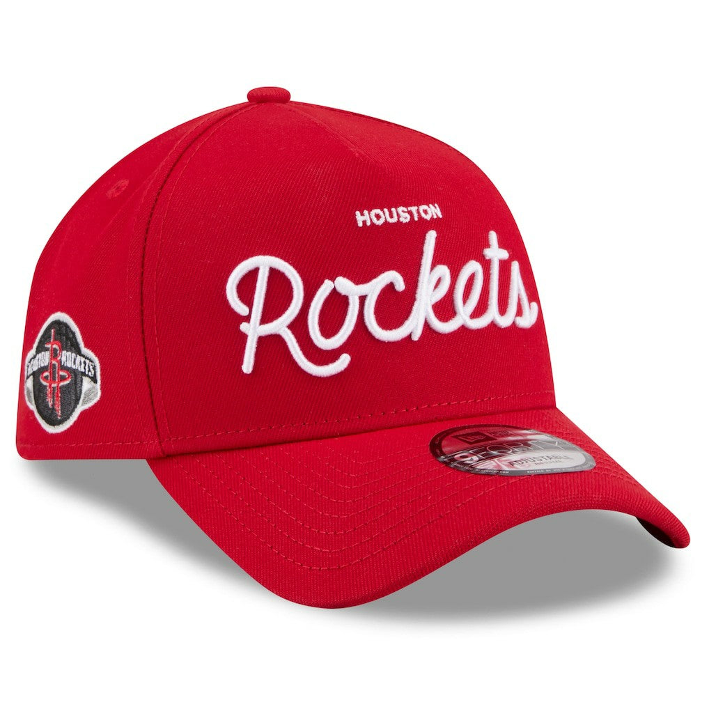 Houston Rockets x Malbon Golf Unisex 9FORTY A-Frame Adjustable Hat sale - Red shop