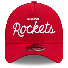 Houston Rockets x Malbon Golf Unisex 9FORTY A-Frame Adjustable Hat sale - Red shop