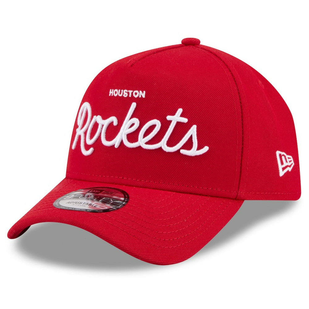 Houston Rockets x Malbon Golf Unisex 9FORTY A-Frame Adjustable Hat sale - Red shop