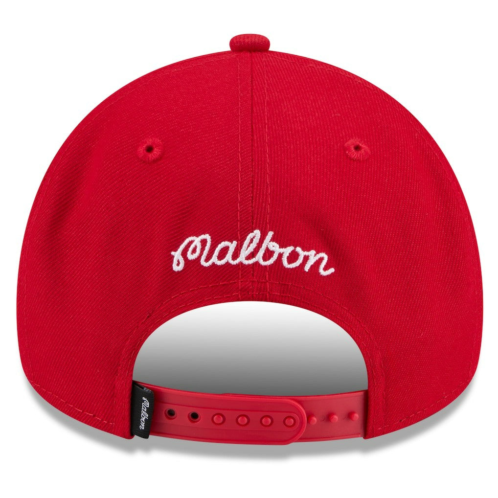 Houston Rockets x Malbon Golf Unisex 9FORTY A-Frame Adjustable Hat sale - Red shop