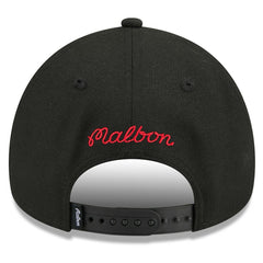 Chicago Bulls x Malbon Golf Unisex 9FORTY A-Frame Adjustable Hat - Black shop