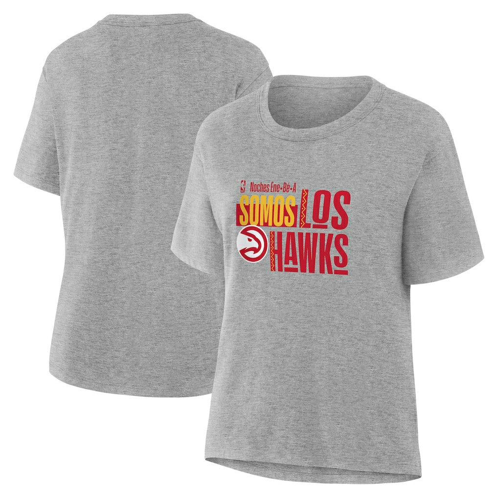 Atlanta Hawks Women's Noches Training T-Shirt - Gray on sale