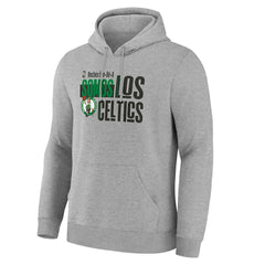 Boston Celtics Noches Training Hoodie - Gray on sale