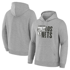 Brooklyn Nets Noches Training Hoodie - Gray discount