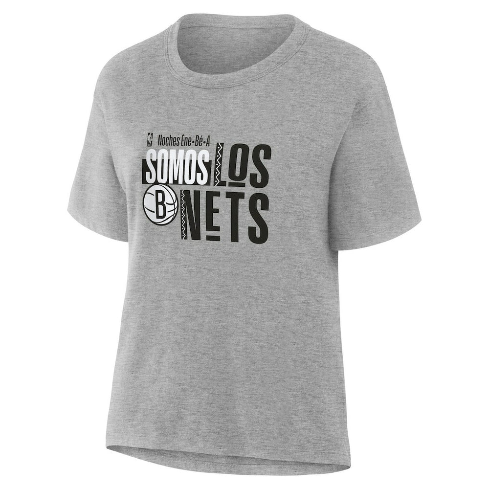 Brooklyn Nets Women's Noches Training T-Shirt - Gray shop