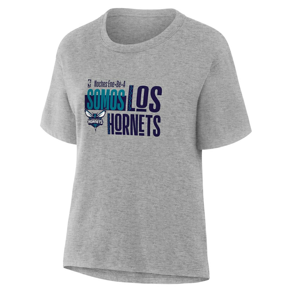 Charlotte Hornets Women's Noches Training T-Shirt - Gray cheap