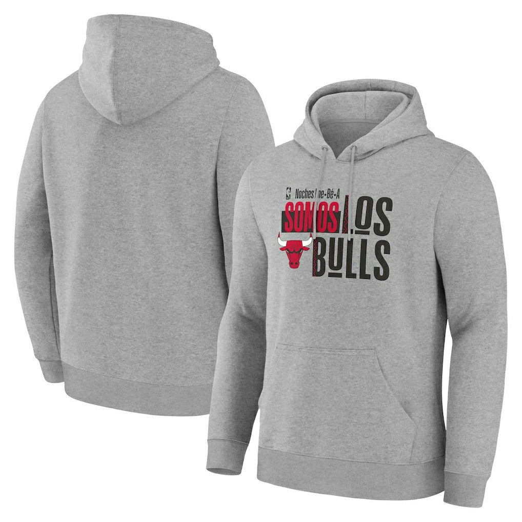 Chicago Bulls Noches Training Hoodie sale - Gray discount