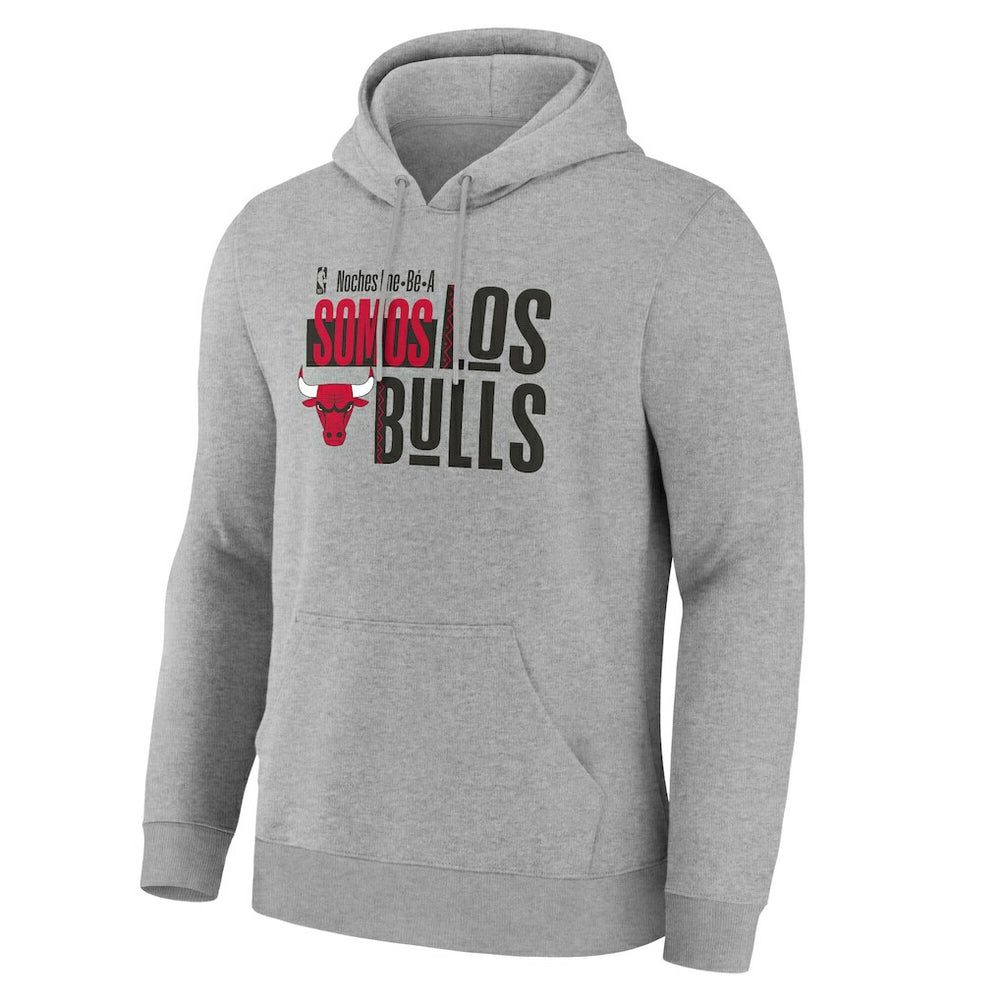 Chicago Bulls Noches Training Hoodie sale - Gray discount