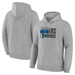 Dallas Mavericks Noches Training Hoodie sale - Gray cheap
