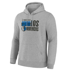Dallas Mavericks Noches Training Hoodie sale - Gray cheap