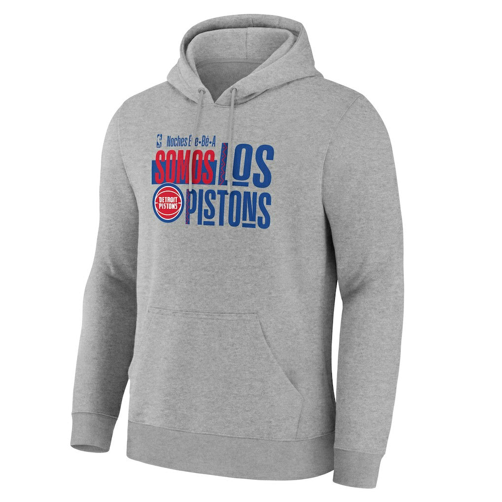 Detroit Pistons Noches Training Hoodie sale - Gray discount
