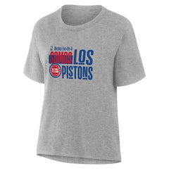 Detroit Pistons Women's Noches Training T-Shirt sale - Gray cheap