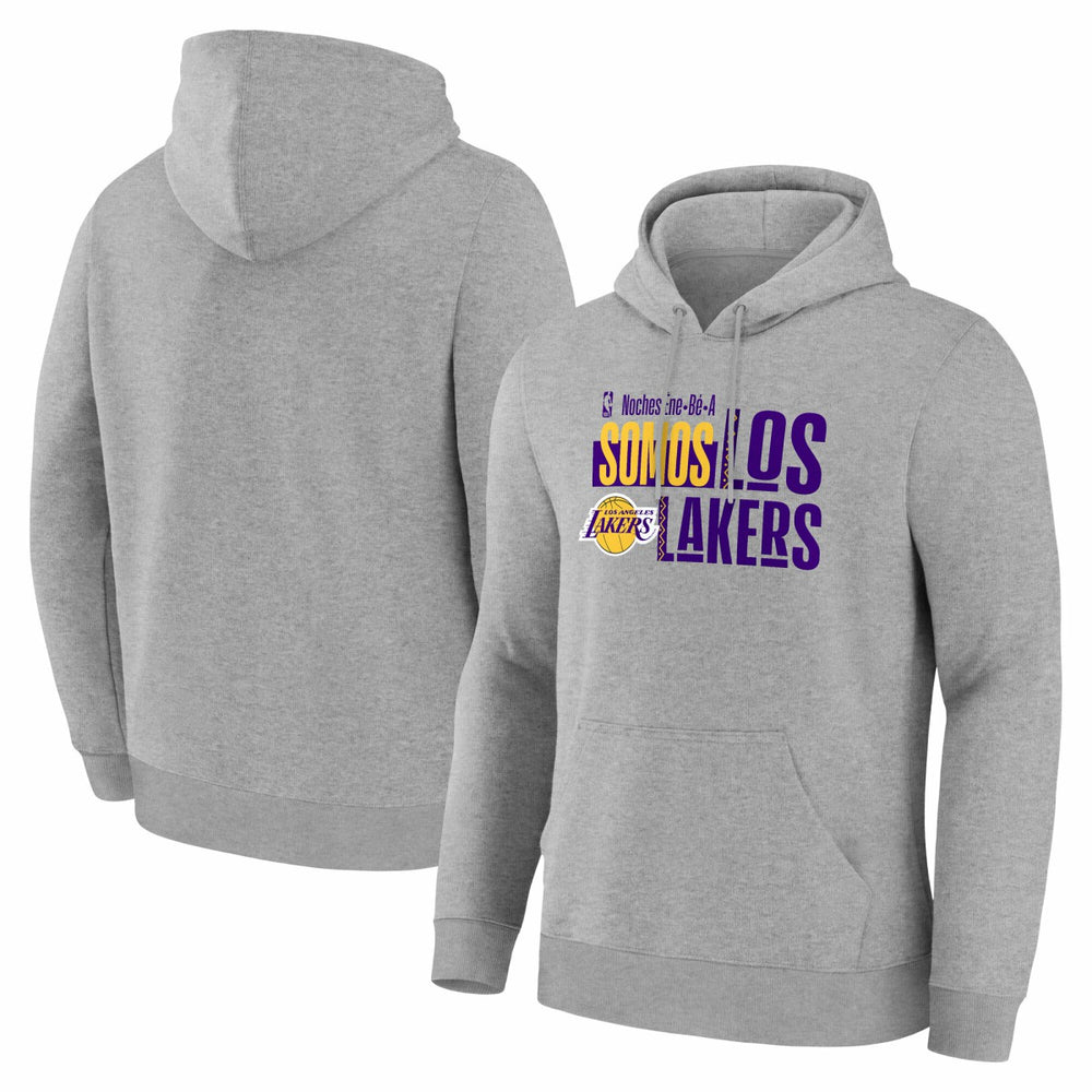 Los Angeles Lakers Noches Training Hoodie - Gray outlet