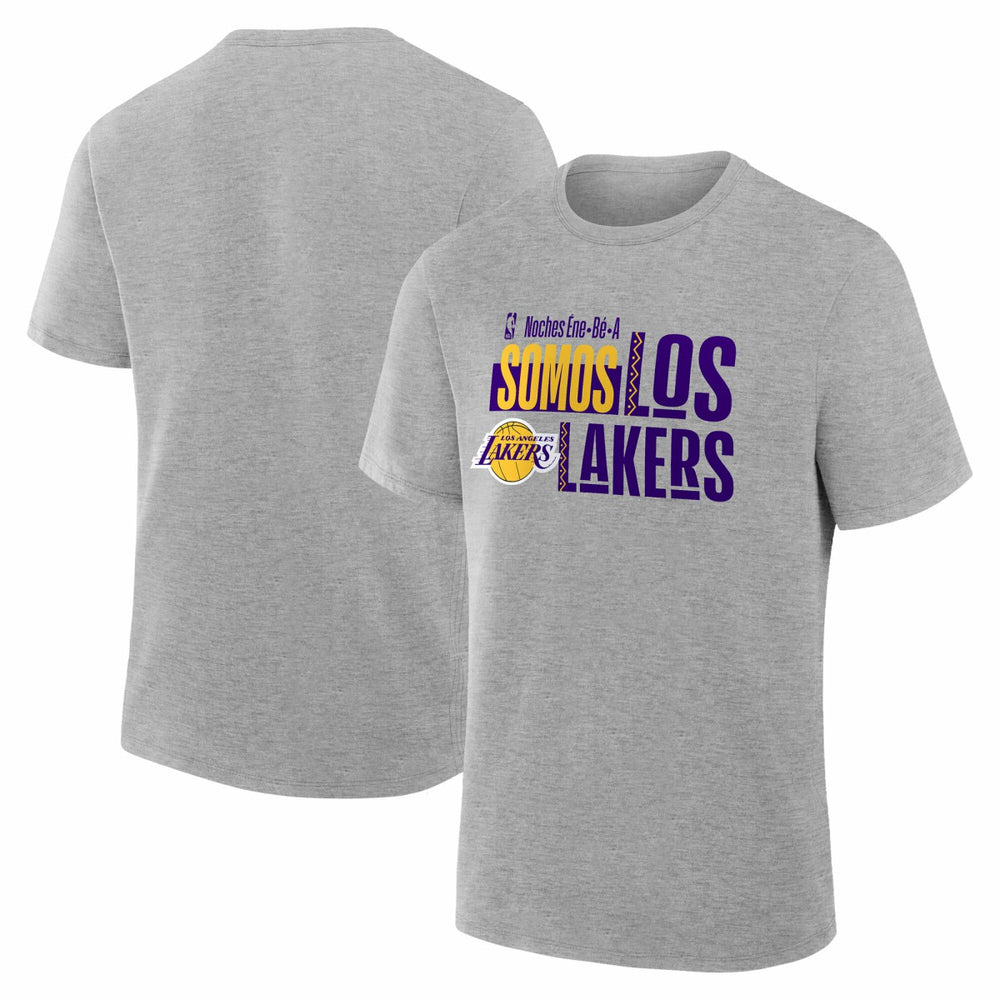 Los Angeles Lakers Noches Training T-Shirt - Gray for sale
