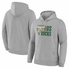 Milwaukee Bucks Noches Training Hoodie - Gray outlet