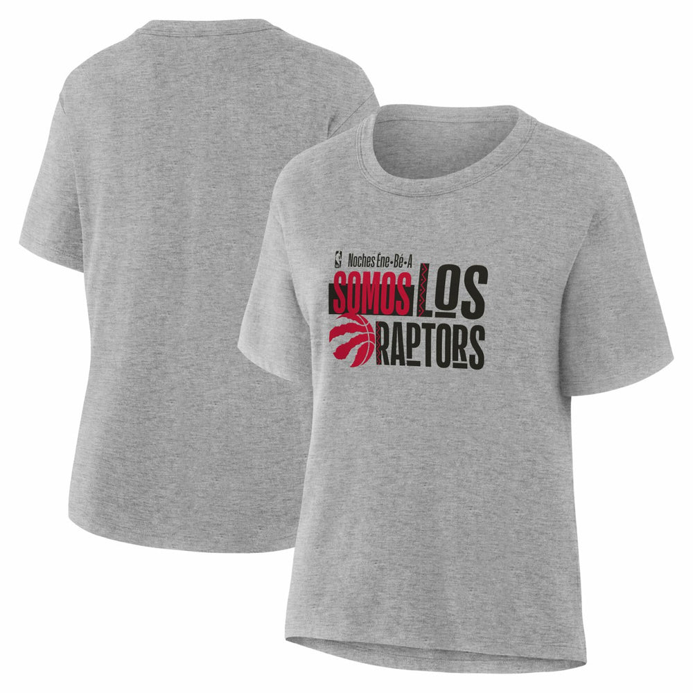 Toronto Raptors Women's Noches Training T-Shirt - Gray sale