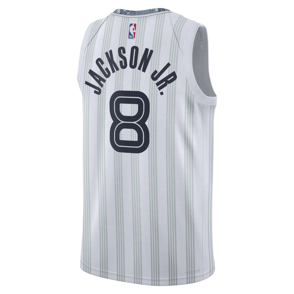 Jaren Jackson Jr. Memphis Grizzlies Unisex 2025/26 Swingman Jersey - White - City Edition shop