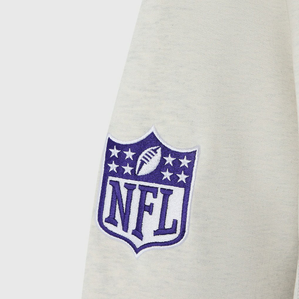 Baltimore Ravens OVO x NFL Unisex Fleece Sweatshirt - Heather Gray discount