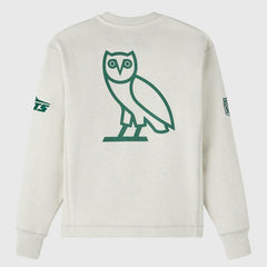 New York Jets OVO x NFL Unisex Fleece Sweatshirt - Heather Gray on sale