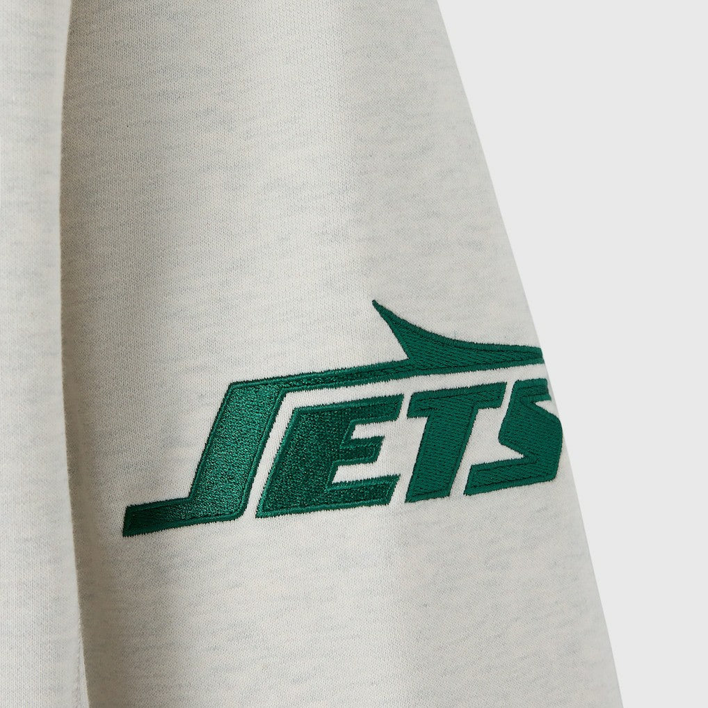 New York Jets OVO x NFL Unisex Fleece Sweatshirt - Heather Gray on sale