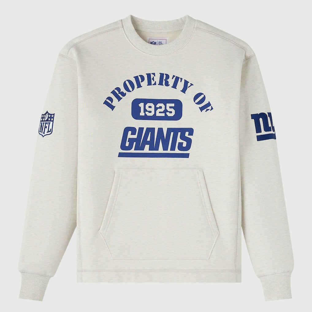 New York Giants OVO x NFL Unisex Fleece Sweatshirt - Heather Gray online