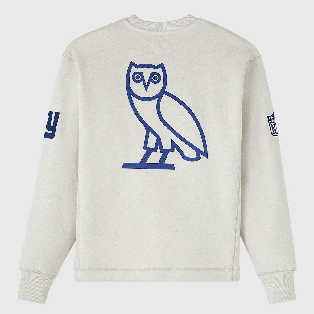 New York Giants OVO x NFL Unisex Fleece Sweatshirt - Heather Gray online